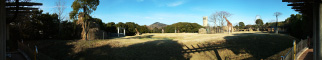 豊橋総合動植物公園（のんほいパ－ク）のパノラマ風景