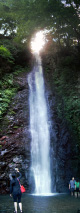 養老の滝のパノラマ風景写真